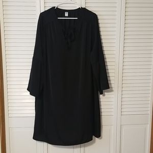 Old Navy 3/4 sleeve Black dress